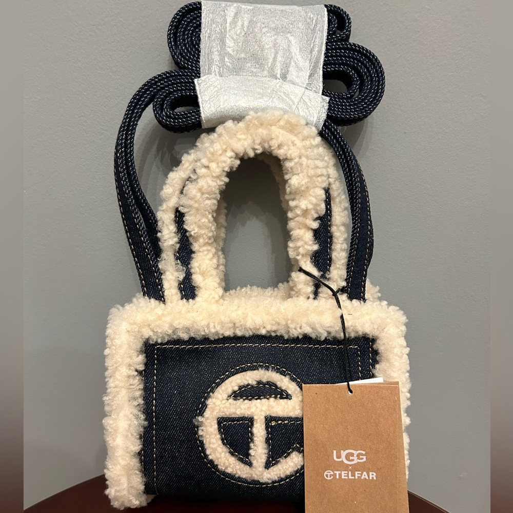 TELFAR X UGG Denim Small Shopper